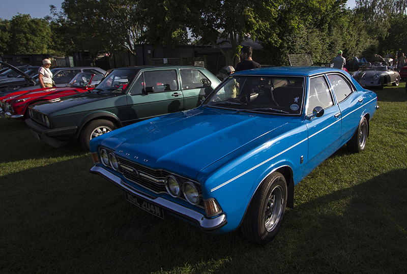 Ford Cortina at Battlesbridge car show.