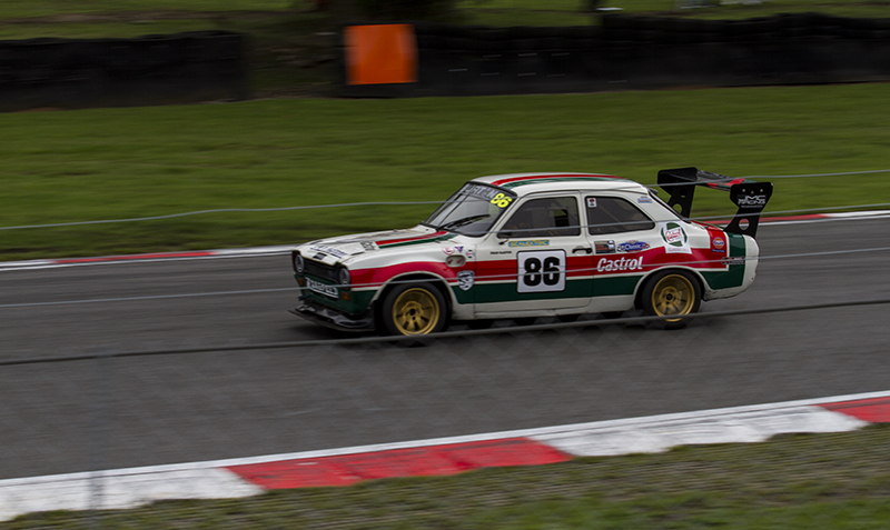 Ford Escort at Brands Hatch.